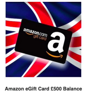 Amazon eGift Card £500 Balance