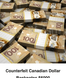 Counterfeit $6000CD Banknotes