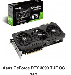 Asus GeForce RTX 3090 TUF OC 24G