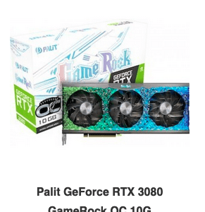 Palit GeForce RTX 3080 GameRock OC 10G