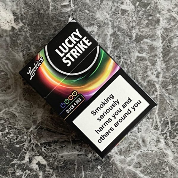 Order Quality Lucky Strike Click 4 Mix For Sale Online \ 10 packs of 20 cigarettes (total 200 cigarettes).